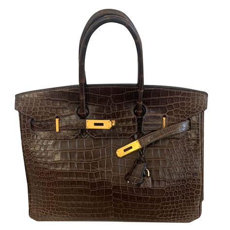 hermes birkin alligator bag|Hermes Birkin crocodile bag price.